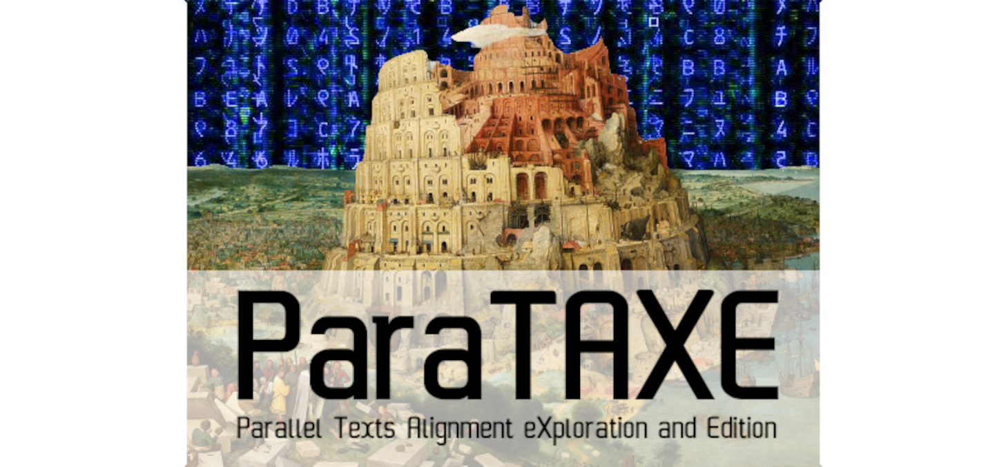 PARAllel Texts Alignment eXploration and Edition